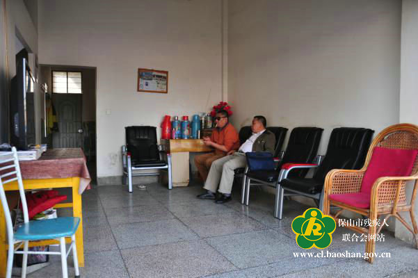 改造前的盲人保健按摩店